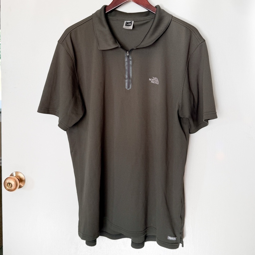 The North Face Men's Olive Polo Shirt